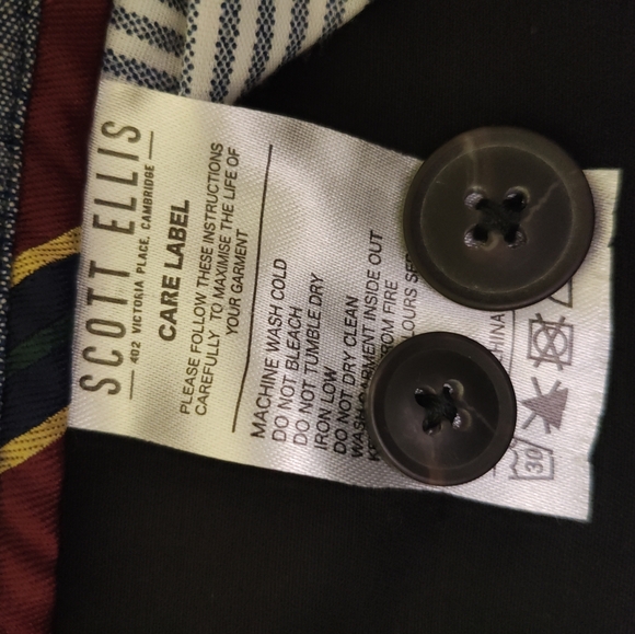 New Scott Ellis Shorts 38R Black - Picture 4 of 16